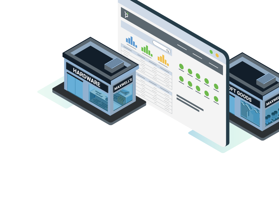 Ecommerce platform managing multiple storefronts, catalogs, and customer experiences
