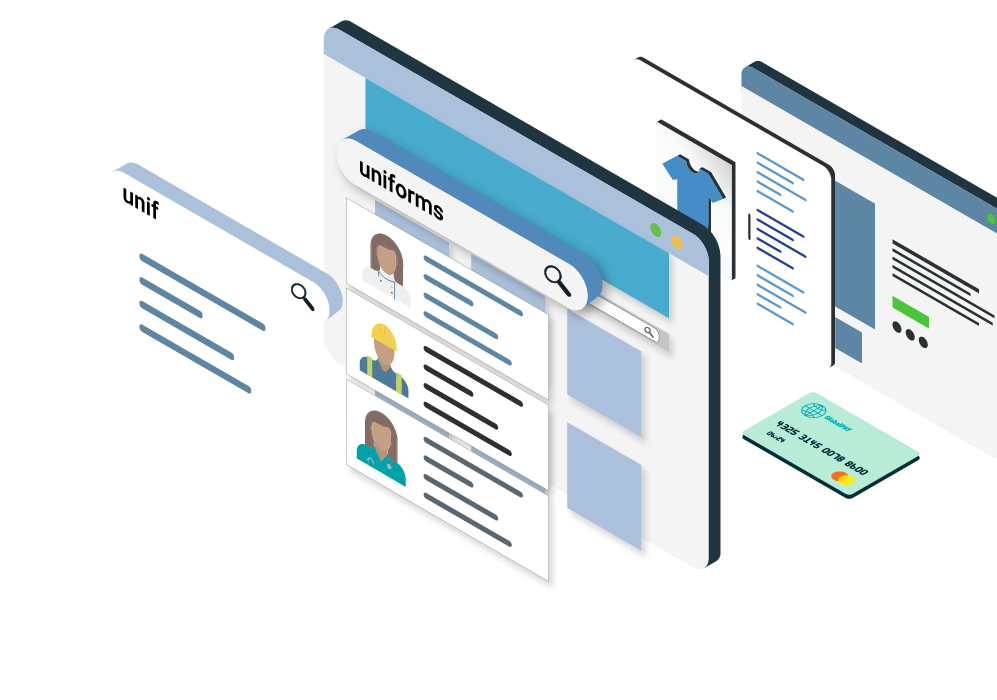 Ecommerce site search enabling product discovery, filtering, and personalized search results