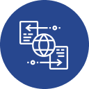 real-time-data-exchange-icon